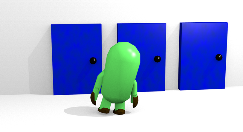A choice of doors